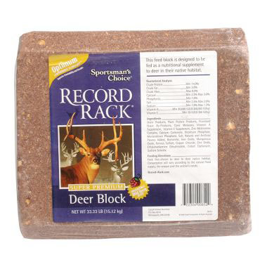 record rack deer block