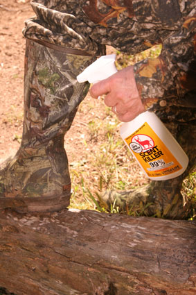 ground hunting scent control