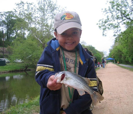 family fishing event