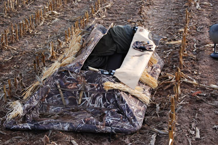 duck hunting layout blind