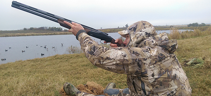 The Benelli 828U is at home as much in the duck blind as it is in the upland.