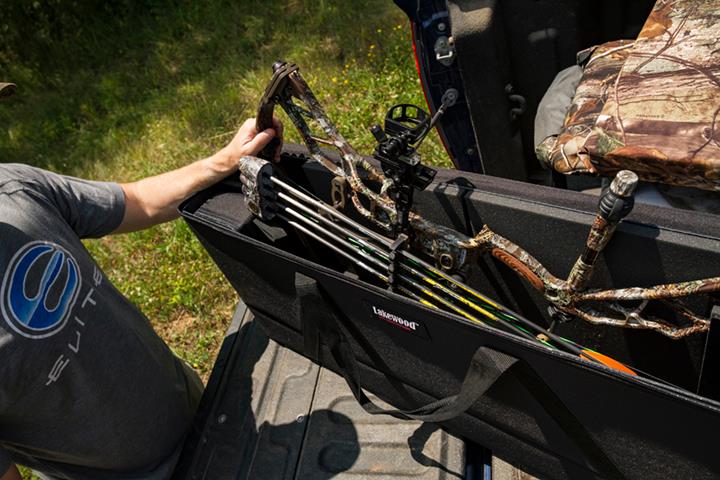 Lakewood 41 Bowlife Wide Tall Single Top Loading Drop-in Bow Case Black